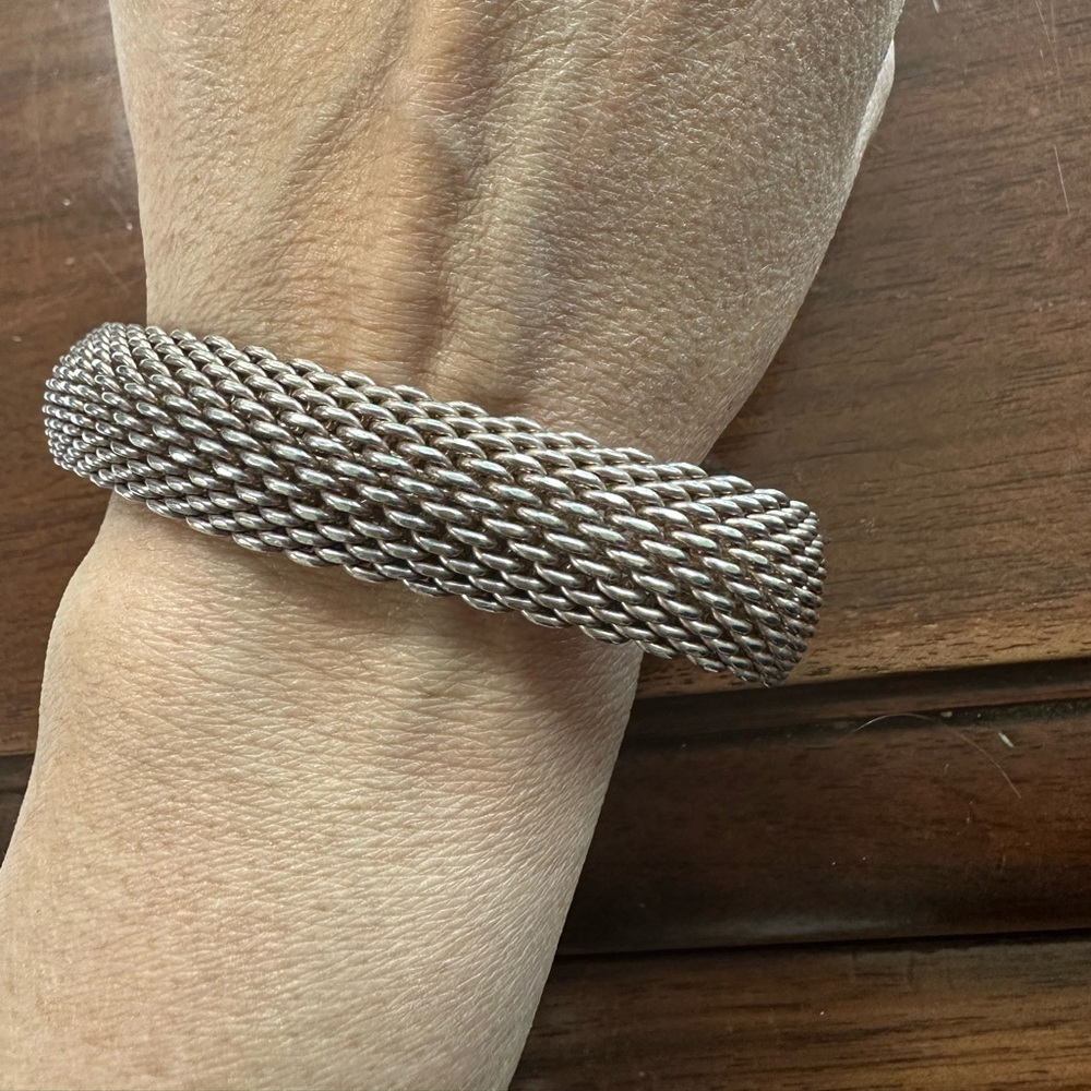 Tiffany and co Somerset Mesh Bracelet